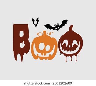 Boo, Halloween, Fantasma, Spooky Season, Bruja, Halloween, Camiseta divertida