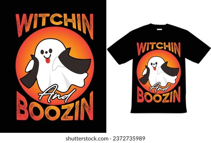 Boo Halloween T Shirt Design for Halloween