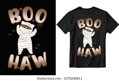 Boo haw t shirt design, cat halloween t shirt design, boo tees design, cat, halloween, boo.