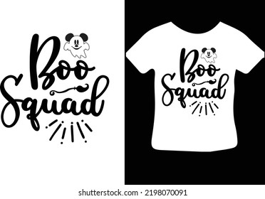 Boo Squad svg design file