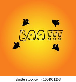 boo words related to halloween day