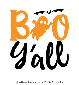 Boo Yall Halloween, Halloween Boo Shirt