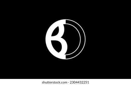 BO,OB, Abstract Letters Logo Monogram