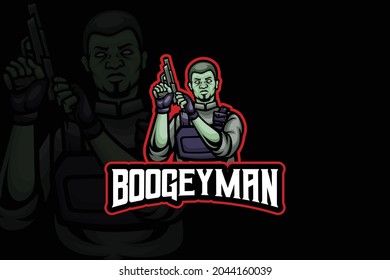 The Boogeyman - Esport Logo Template