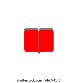 Book. 3D icon