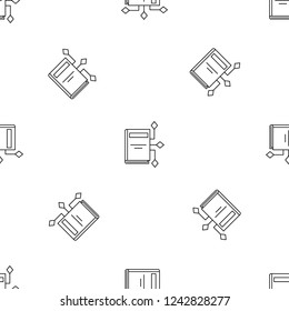 Book ai read pattern seamless vector repeat geometric for any web design