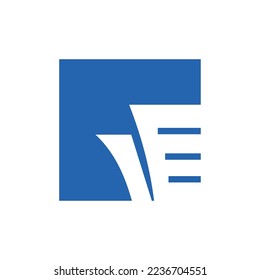 Book Archive icon logo. Vector image