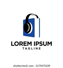 Book audio vector design illustratio 