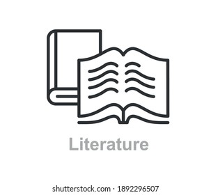 Book Author Template Design Vector Emblem Stock Vector (Royalty Free ...