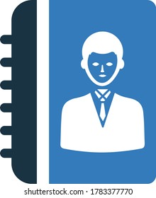 Book Authorship Icon / vector icon