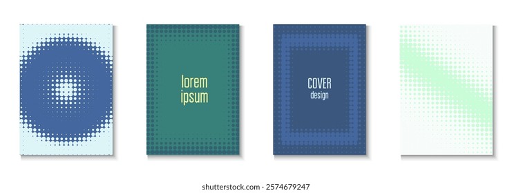 Book Background Set. Modern Shapes In Tech Layout. Dynamic Elements In 2d Presentation. Party Flyer. Minimalist Abstract Template. Geometric Business Poster. Trendy Book Background