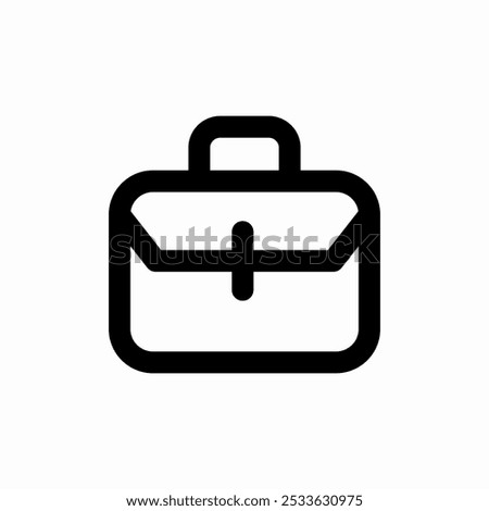 book bag icon sign vector