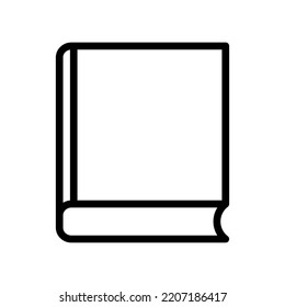Book and booklet icon. Dictionary. Vector.