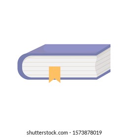 book bookmark education learning online vector illustration