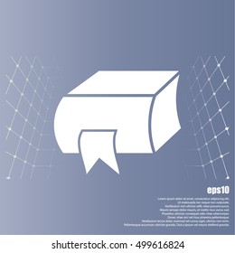 book bookmark icon