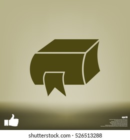 book bookmark icon