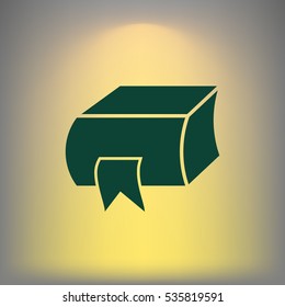 book bookmark icon