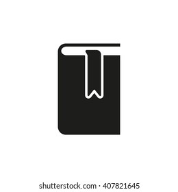 Book and bookmark icon. vector design. Library symbol. web. graphic. JPG. AI. app. logo. object. flat. image. sign. eps. art. picture - stock vector