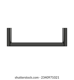 book bookshelves library cartoon. home wall, house stack, apartment literature book bookshelves library sign. isolated symbol vector illustration