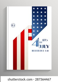 Book / brochure cover, Independence day theme