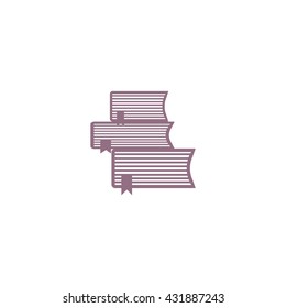 book, brochure, icon