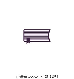 book, brochure, icon