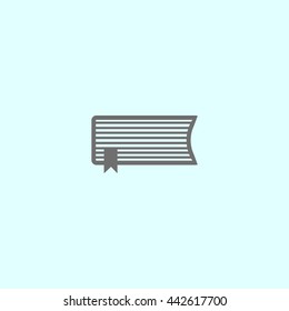 book, brochure, icon