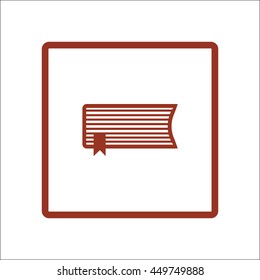 book, brochure, icon