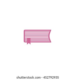 book, brochure, icon