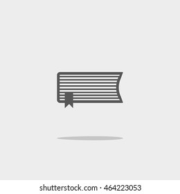book, brochure, icon