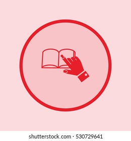 book, brochure, icon