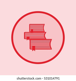 book, brochure, icon