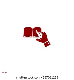 book, brochure, icon