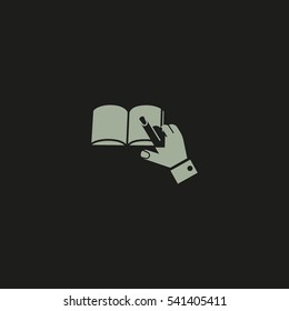 book, brochure, icon