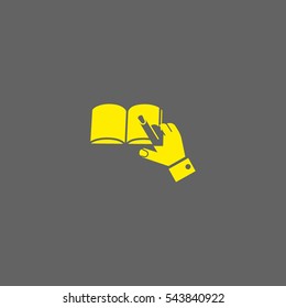 book, brochure, icon