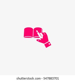 book, brochure, icon