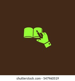 book, brochure, icon