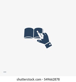 book, brochure, icon
