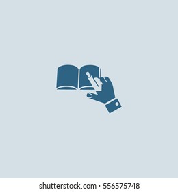 book, brochure, icon