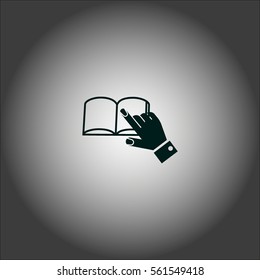 book, brochure, icon
