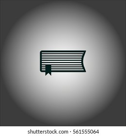 book, brochure, icon