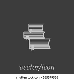 book, brochure, icon
