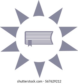 book, brochure, icon