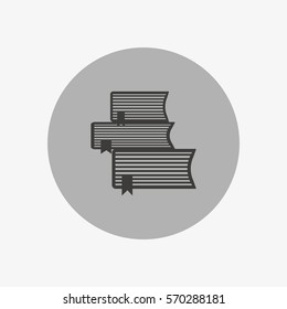book, brochure, icon
