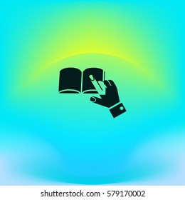 book, brochure, icon