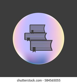 book, brochure, icon