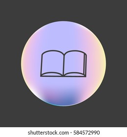 book, brochure, icon