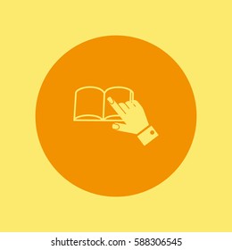 book, brochure, icon