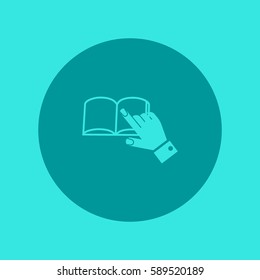 book, brochure, icon
