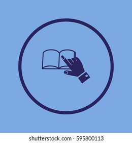 book, brochure, icon